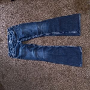 Womens Silver "Pioneer" jeans size 30x33